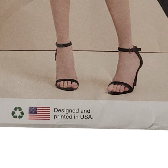 Simplicity S3132 Dress Sewing Pattern Sz 20W-28W Stretch Knits With Contrast Ruf - Picture 7 of 11